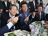 김무성 대표최고위원, '제10회 횡성한우축제'방문