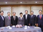 박근혜 대통령, 양당 지도부 회동