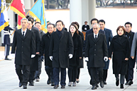 신임 원내지도부 국립 현충원 참배