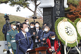 김영삼 대통령 서거 6주기 추모식