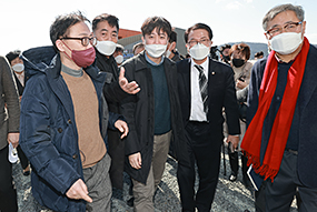 이준석 당 대표, 진도군 인근(가사도, 조도, 저도) 주민 간담회