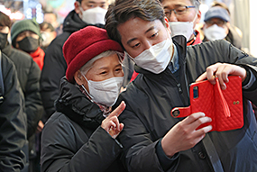 이준석 당 대표, 서울 강서병 집중유세