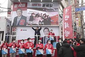 “경제 쑥쑥, 행복 쑥쑥, 인천시민 화이팅!” 인천 검단 먹자골목 방문 및 오찬