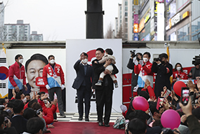 “상식이 승리합니다” 대전 거점유세