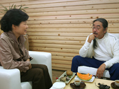 박근혜 대선후보, 이외수 작가 면담