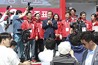 2017년5월5일 자유한국당 홍준표 대선 후보자 강원 속초 거점 유세