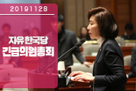 11월28일 자유한국당 긴급의원총회