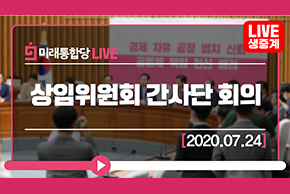 [Live]7월 24일 상임위원회 간사단 회의