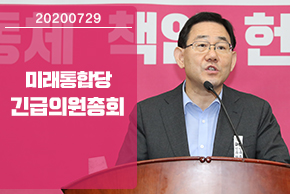 7월 29일 미래통합당 긴급의원총회