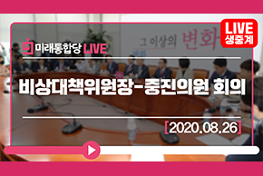 [Live] 8월 26일 비상대책위원장-중진의원 회의