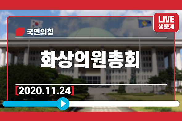 [Live] 11월 24일 화상의원총회