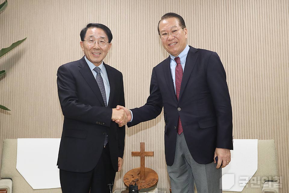 김종생 한국기독교교회협의회 총무 예방